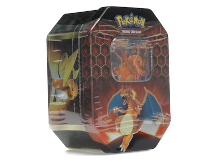 Pokmon TCG Hidden Fates Charizard Tin - US Pokmon TCG Hidden Fates Charizard Tin - US