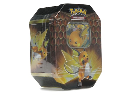 2019 Pokemon Hidden Fates Raichu Tin - US 2019 Pokemon Hidden Fates Raichu Tin - US