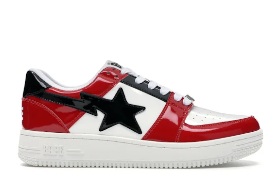 A Bathing Ape Bape Sta Low Red Men's - 1H30191002-RED - US