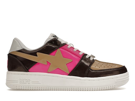 A Bathing Ape BAPE Sta Low Marrón Rosa Beige (2017) 0