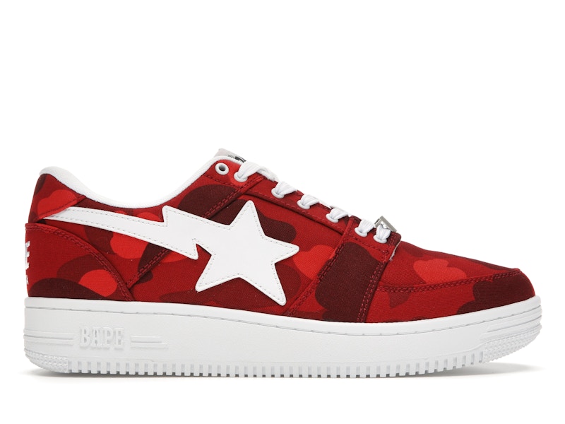 Bape on sale converse low