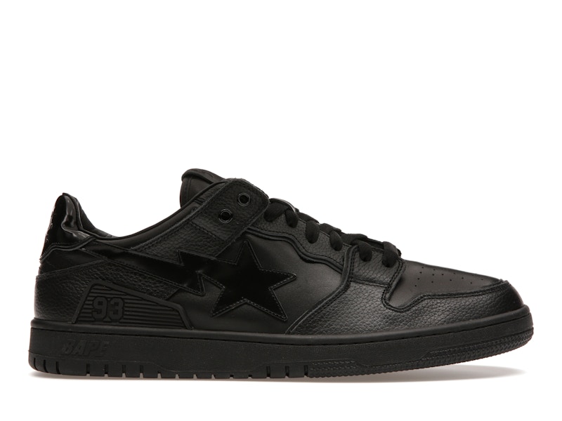 Triple black top bapesta