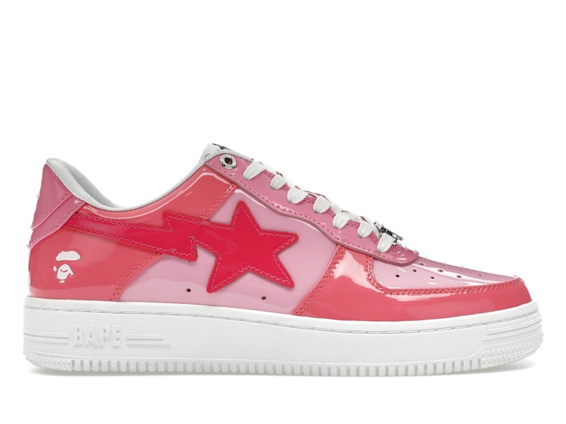 ♡様BAPE KAWS PINK CAMO iT sta sk8 スニーカー