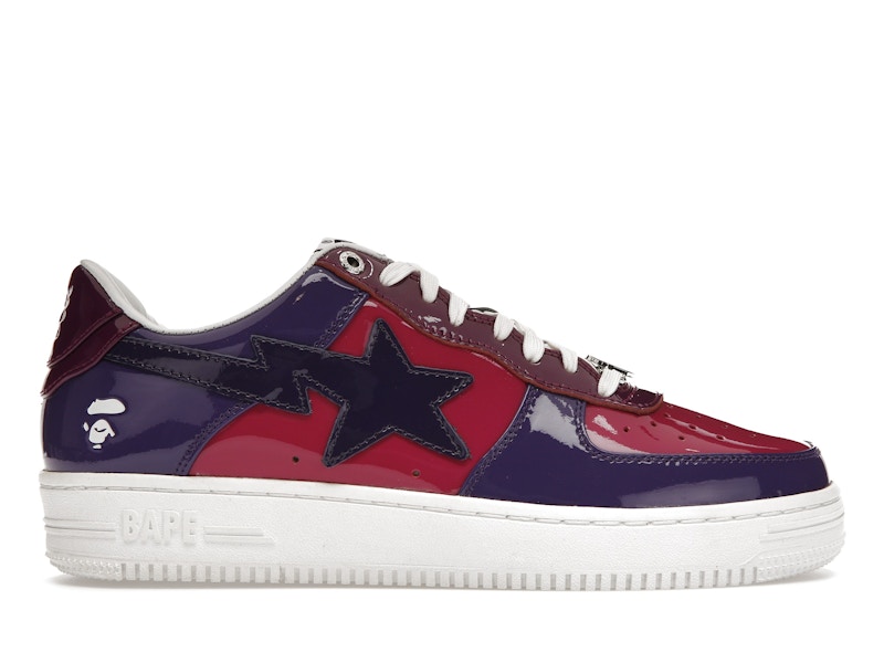 A Bathing Ape Bape Sta Low Color Camo Combo Purple Men s