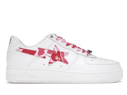 A Bathing Ape BAPE Sta Low Blanco ABC Camuflaje Rosa (2021) Hombre