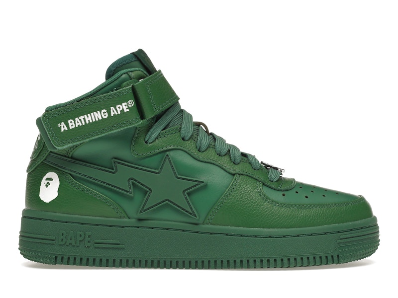 A Bathing Ape Bape Sta MI Green メンズ - 001FWH701003_GRN_A - JP