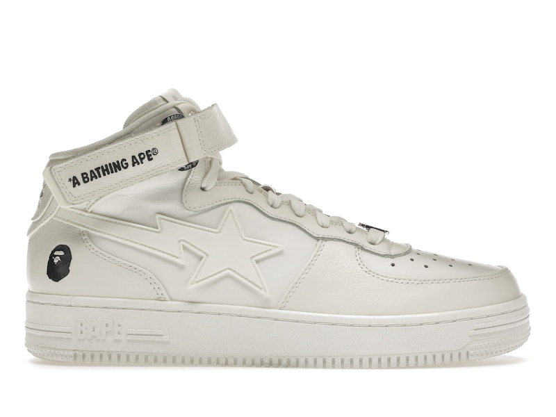 White 2025 bape shoes
