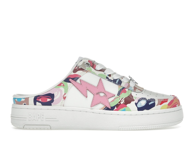 A Bathing Ape Bape Sta Mule KidSuper Multi-Color メンズ