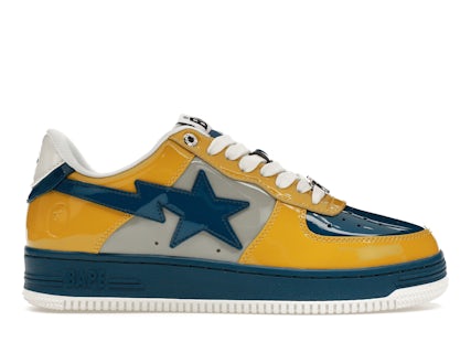 A Bathing Ape Bape Sta Nostalgic Blue Yellow Men's 1I80191006 US