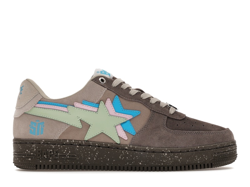 A Bathing Ape Bape Sta Sneaker News Night Men's - 1J23191906CGRA - US