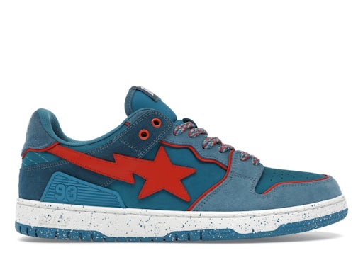 A Bathing Ape Sk8 Sta #7 M2 Outdoor Pack Blu Rosso 0