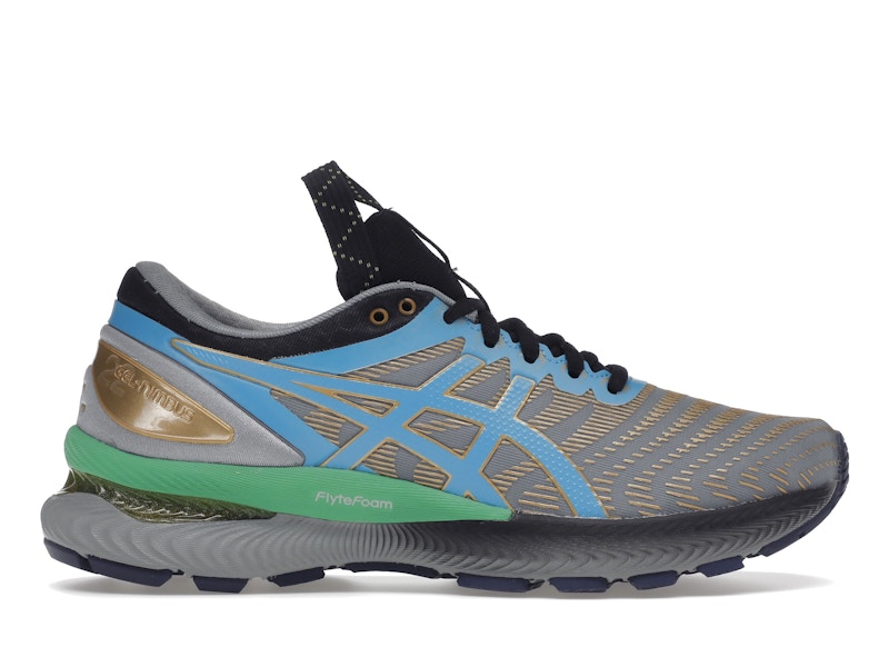 ASICS FN1 S Gel Nimbus 22 Developed by Kiko Grey Yellow Women s