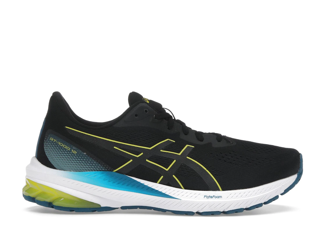 ASICS GT-1000 12 Black Bright Yellow