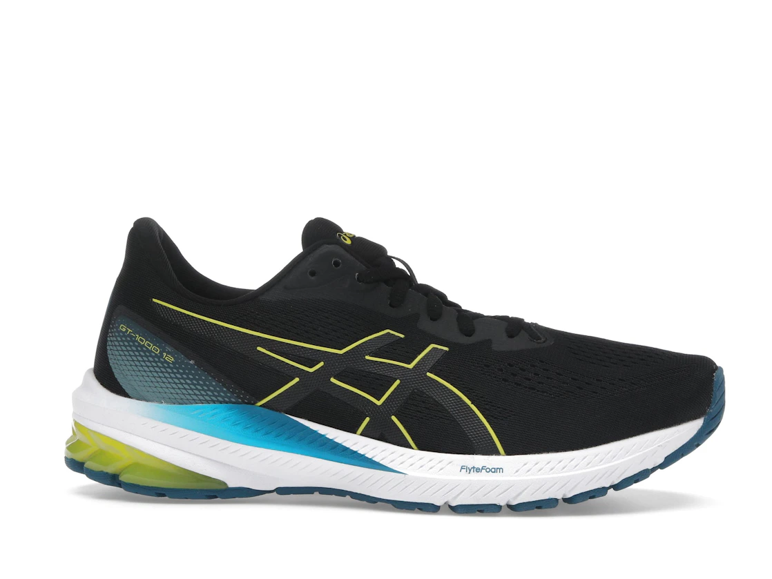 ASICS GT-1000 12 Black Bright Yellow