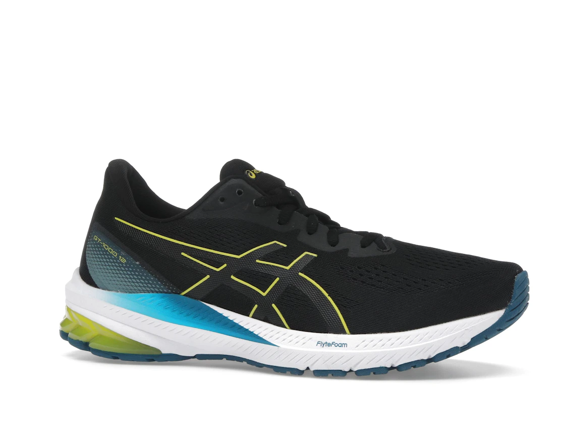 ASICS GT-1000 12 Black Bright Yellow