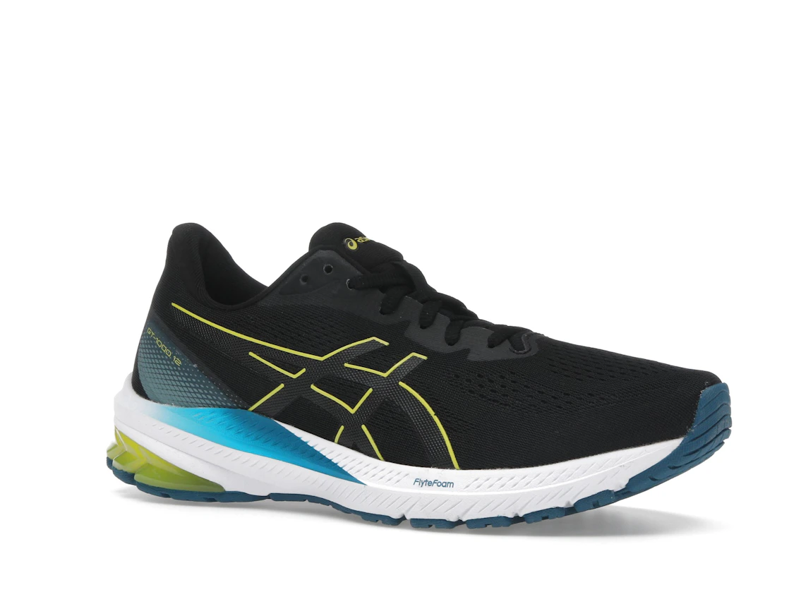 ASICS GT-1000 12 Black Bright Yellow