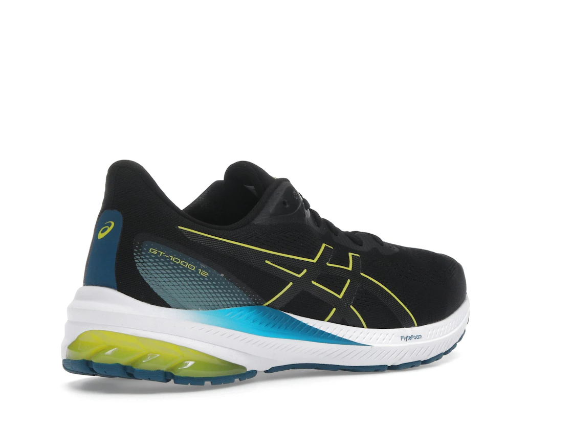 ASICS GT-1000 12 Black Bright Yellow