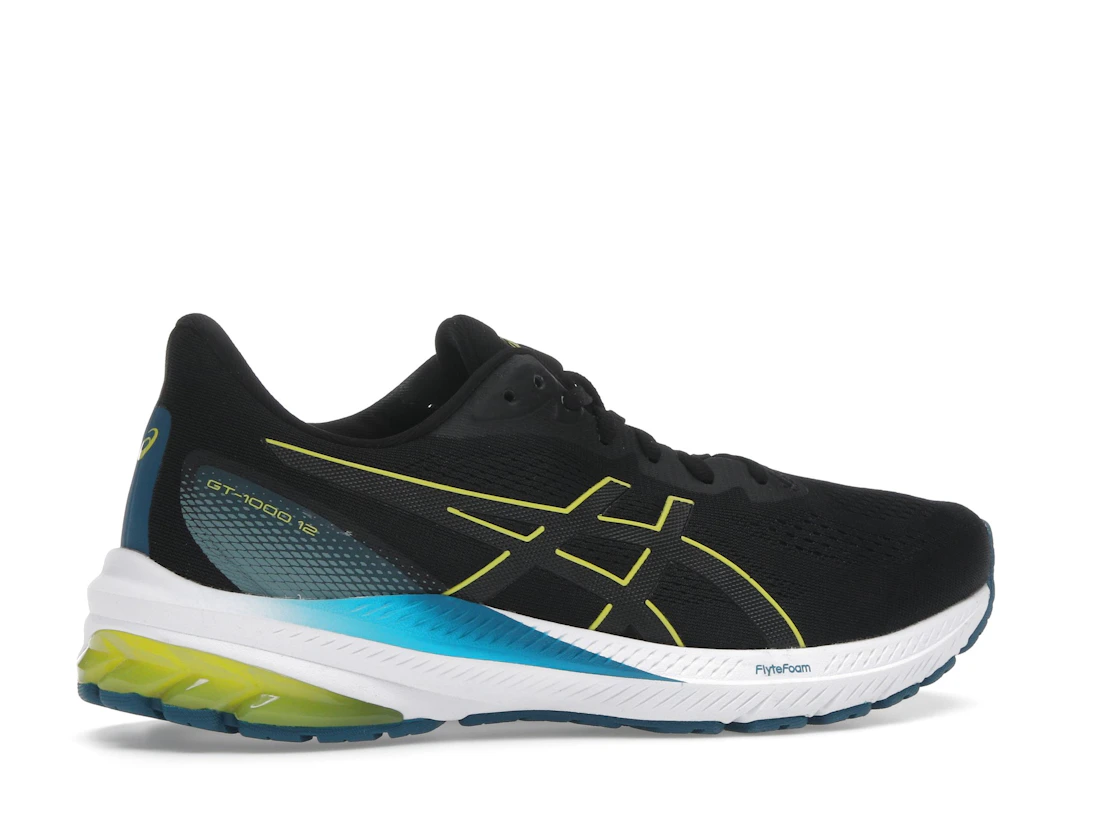 ASICS GT-1000 12 Black Bright Yellow