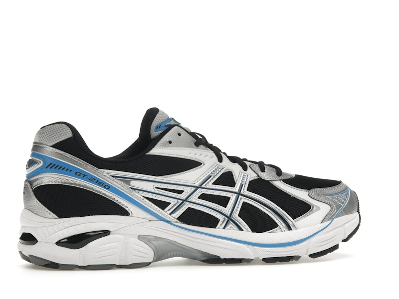 ASICS GT-2160 Black Pure Silver Bright Blue