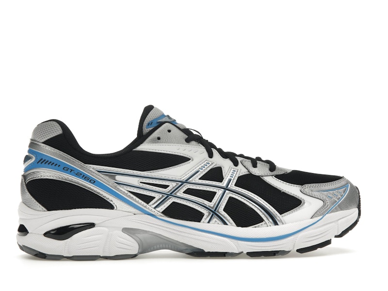 ASICS GT-2160 Black Pure Silver Bright Blue