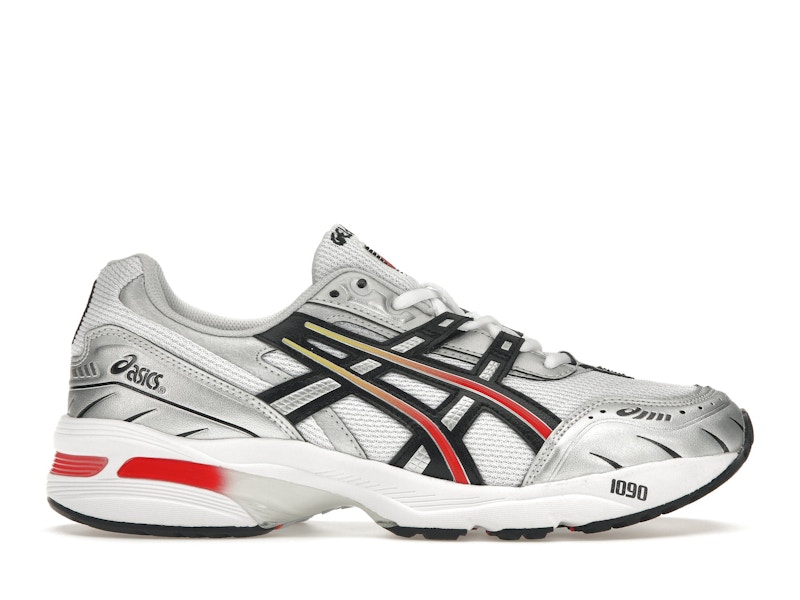 Asics gel 1090 white black top