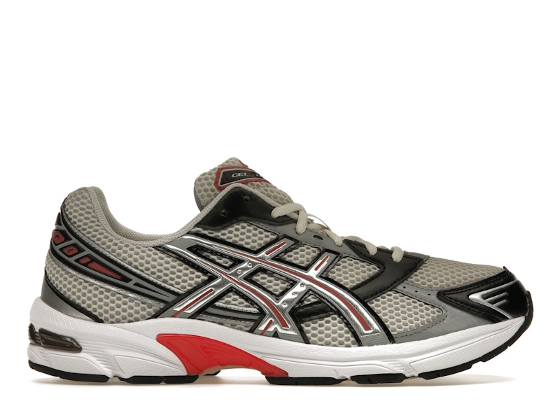 ASICS Gel 1130 Grigio Fumo Puro Argento Rosso Uomo 1201A256 024 IT
