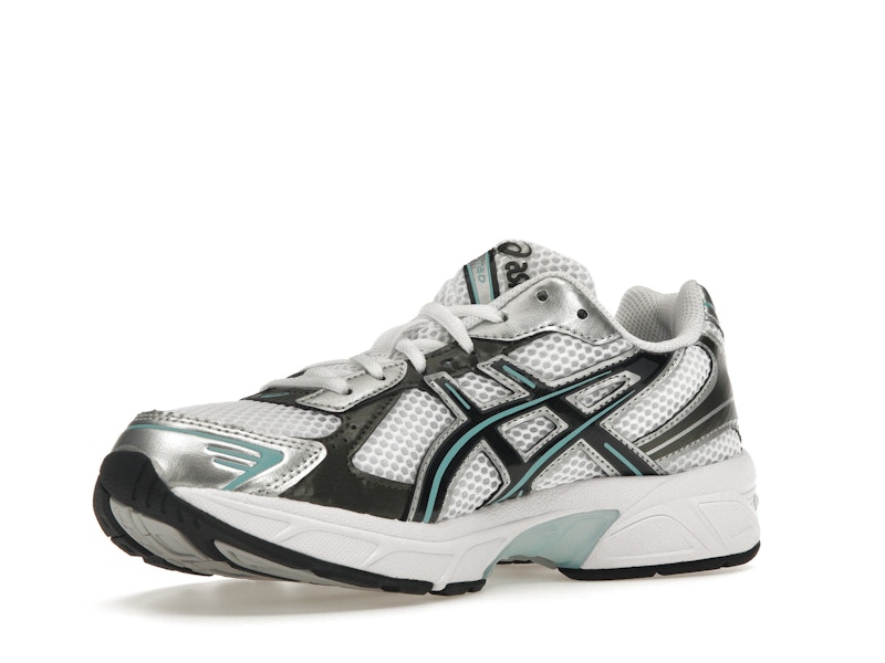 ASICS Gel-1130 White Black Turquoise