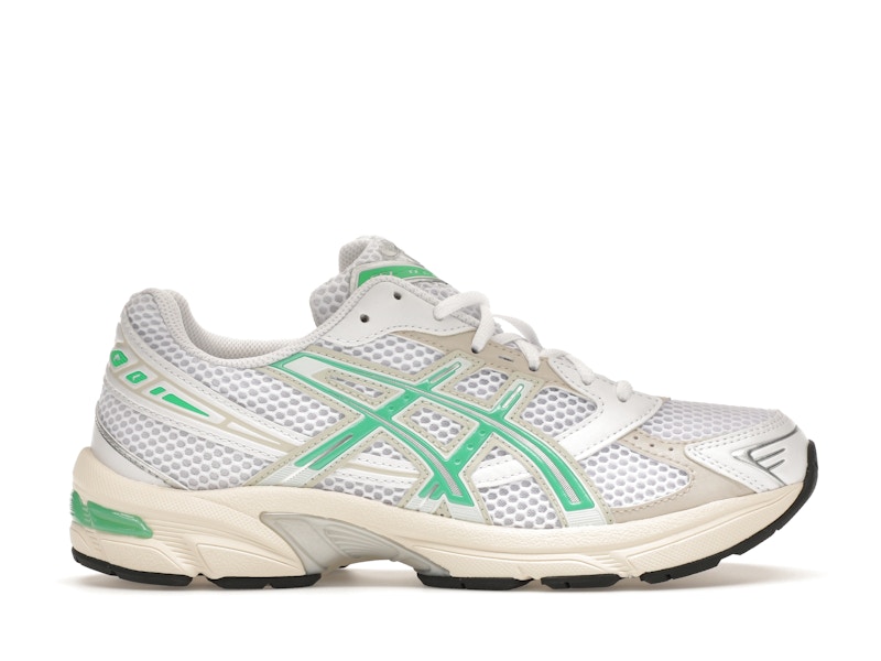 ASICS Gel-1130 White Malachite Green Off White Midsole