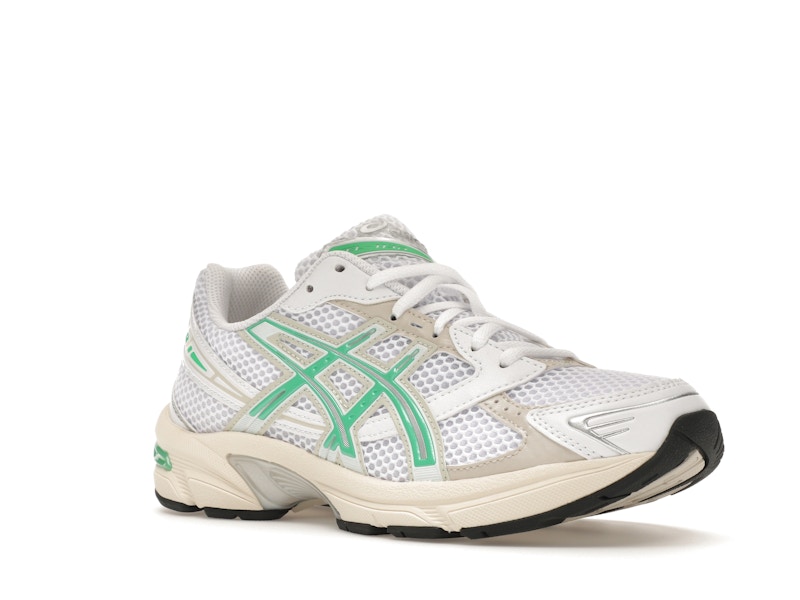 ASICS Gel-1130 White Malachite Green Off White Midsole (Women's)