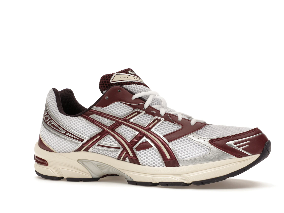 ASICS Gel-1130 White Maroon Banner