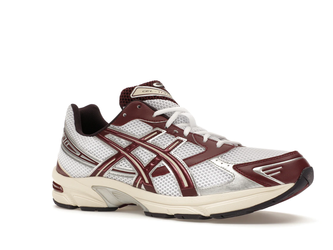 ASICS Gel-1130 White Maroon Banner