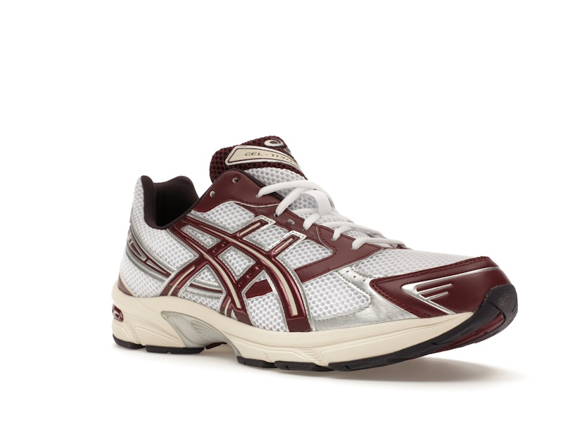 ASICS Gel-1130 White Maroon Banner
