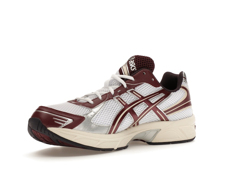 ASICS Gel-1130 White Maroon Banner