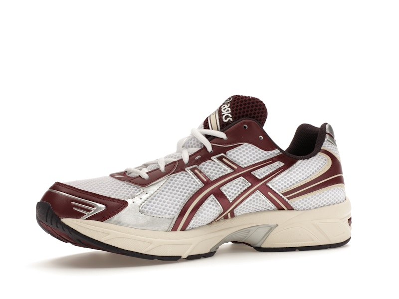 ASICS Gel-1130 White Maroon Banner