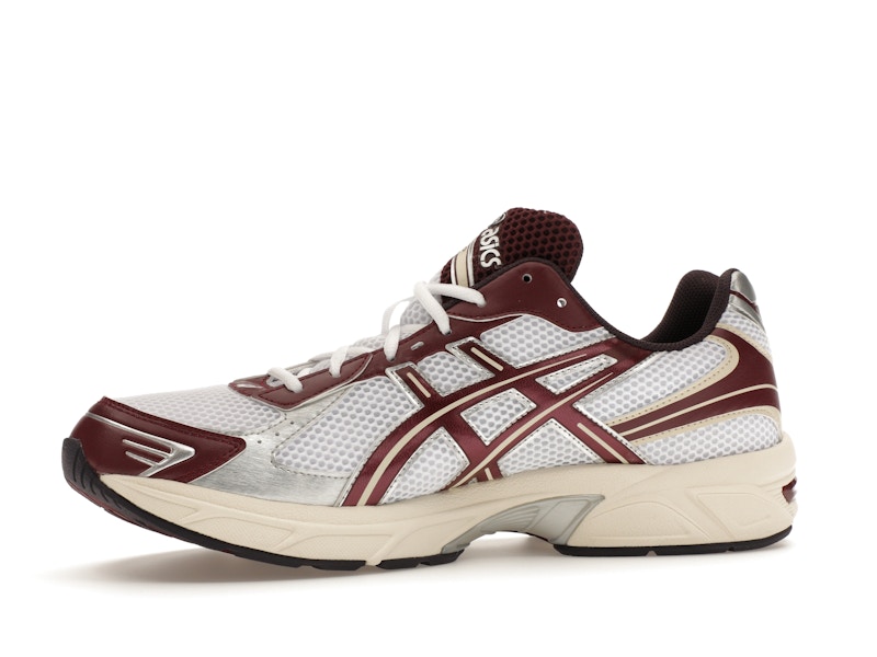ASICS Gel-1130 White Maroon Banner