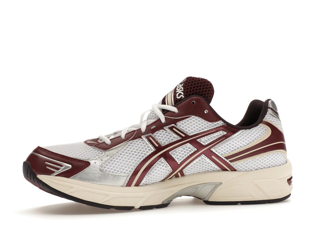 ASICS Gel-1130 White Maroon Banner