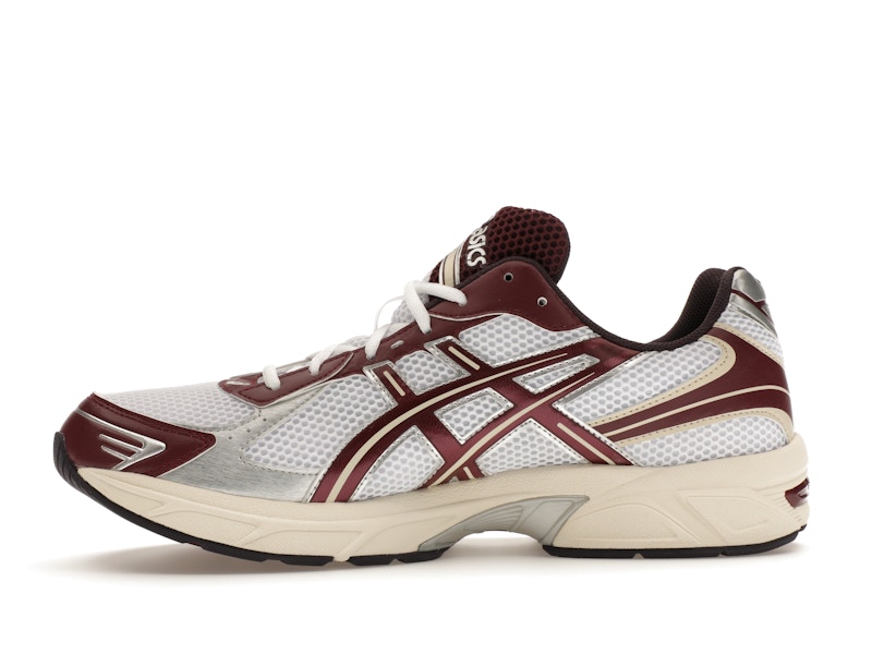 ASICS Gel-1130 White Maroon Banner