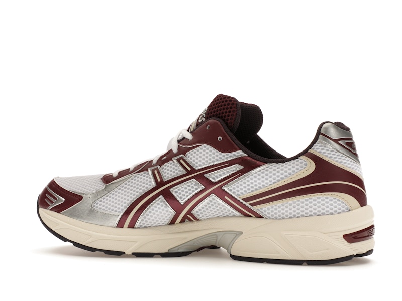 ASICS Gel-1130 White Maroon Banner