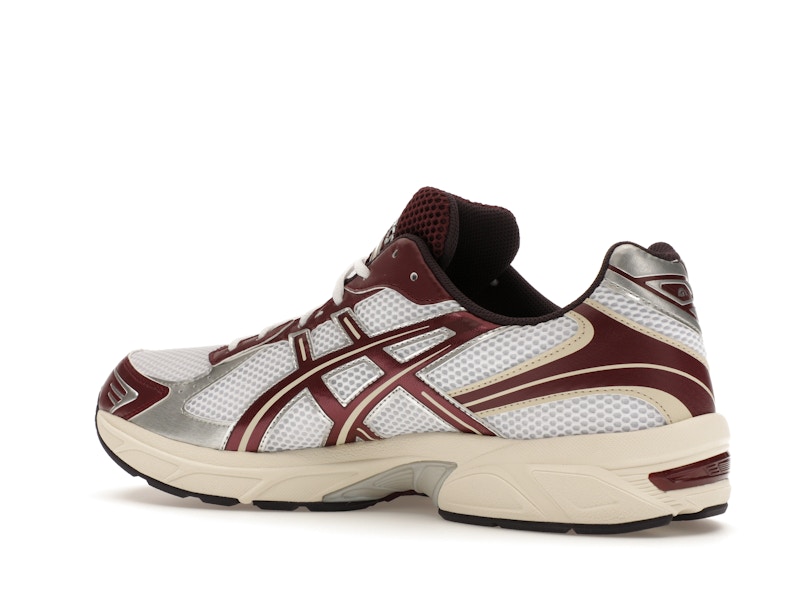 ASICS Gel-1130 White Maroon Banner