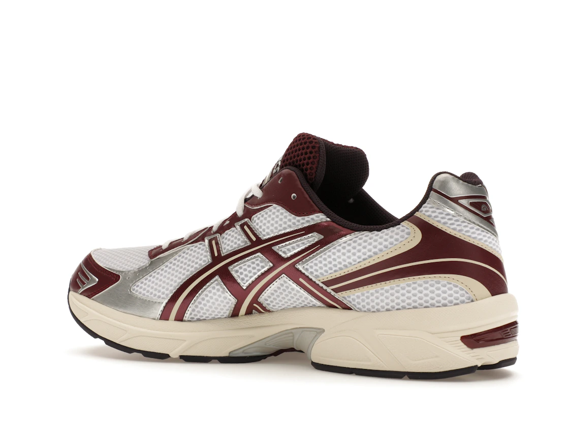 ASICS Gel-1130 White Maroon Banner