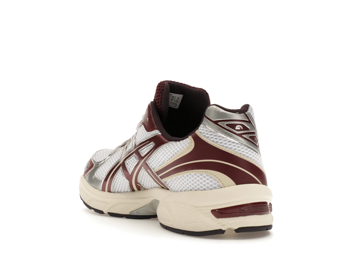 ASICS Gel-1130 White Maroon Banner