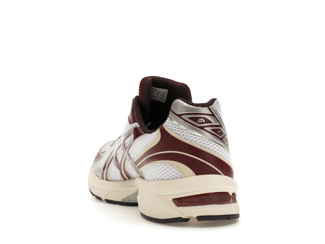 ASICS Gel-1130 White Maroon Banner