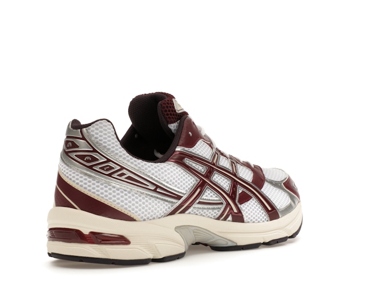 ASICS Gel-1130 White Maroon Banner