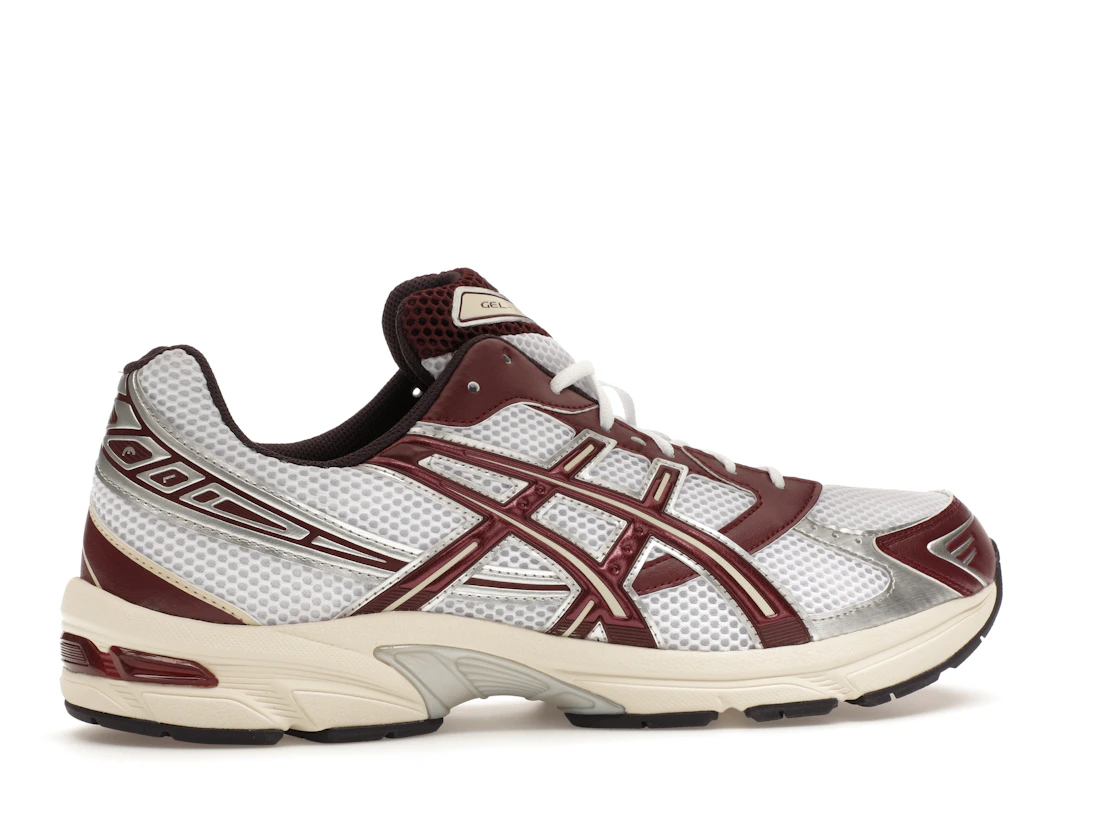 ASICS Gel-1130 White Maroon Banner
