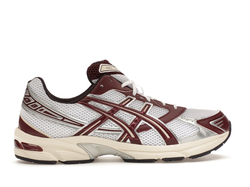 ASICS Gel-1130 White Maroon Banner