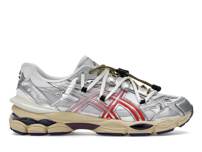 ASICS Gel-Cumulus 16 TOGA White Red Pure Silver Men's - 1203B115