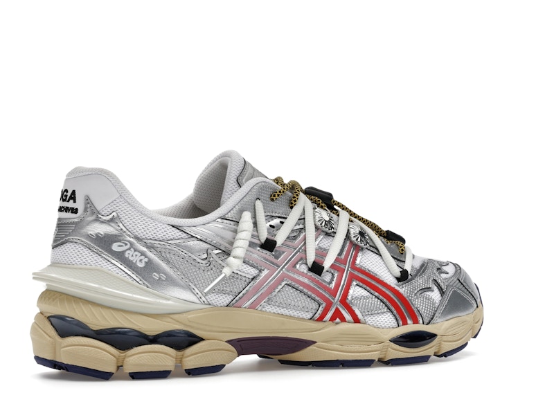 ASICS Gel-Cumulus 16 TOGA White Red Pure Silver