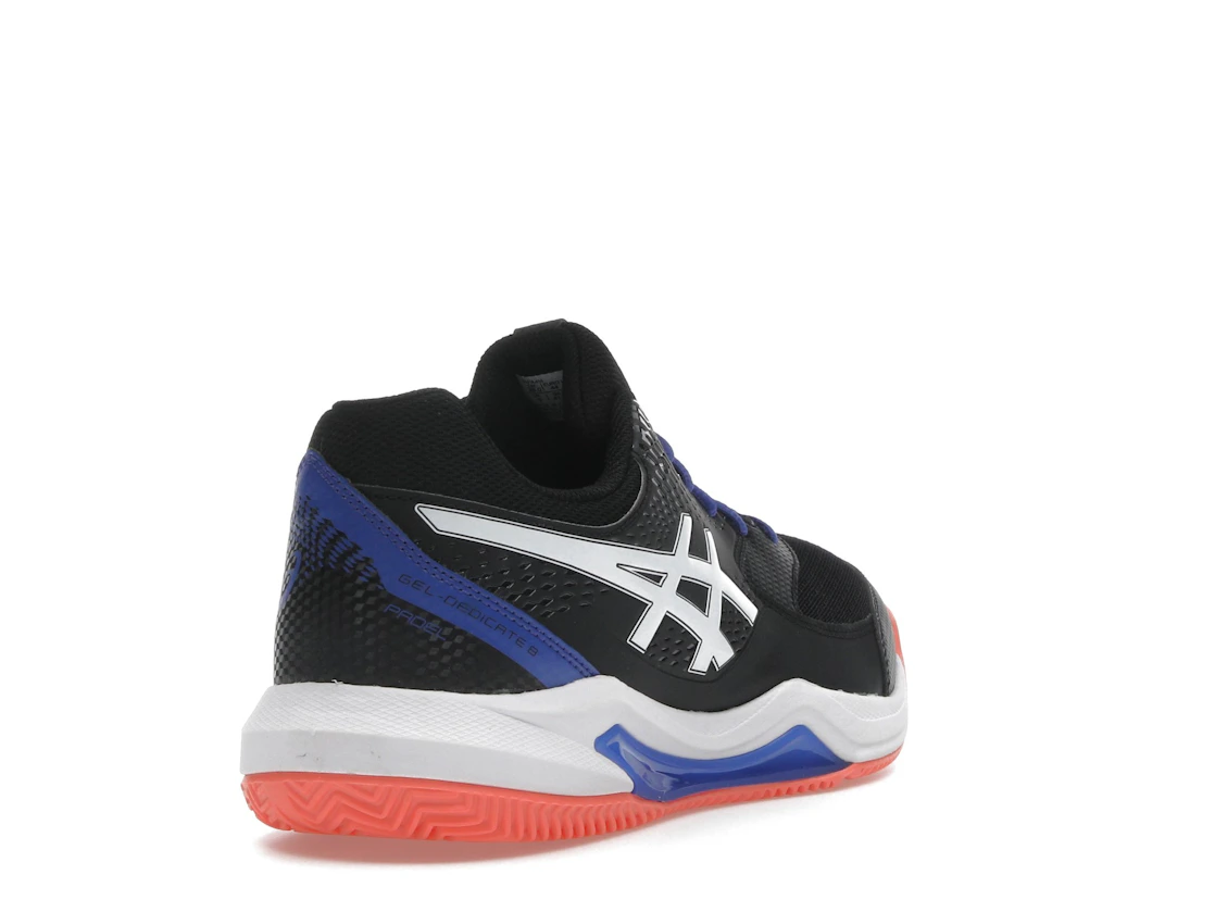 ASICS Gel-Dedicate 8 Padel Black White