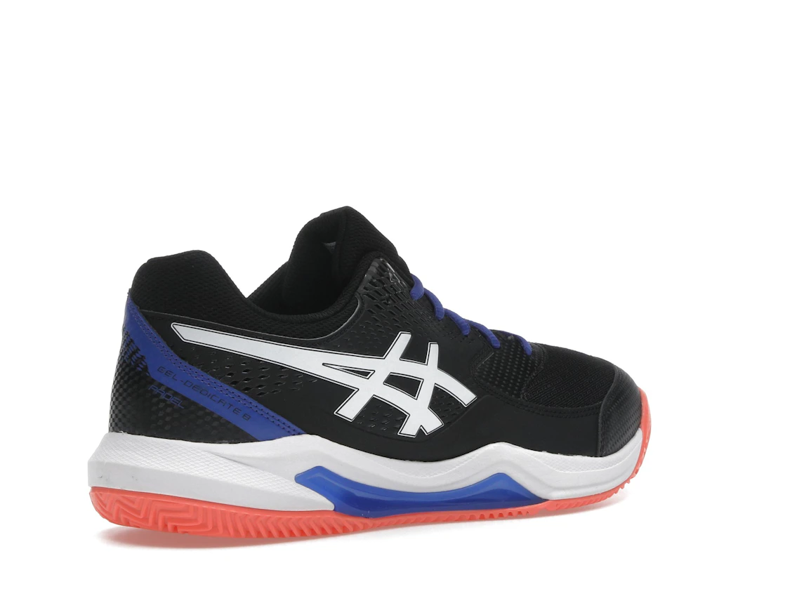 ASICS Gel-Dedicate 8 Padel Black White