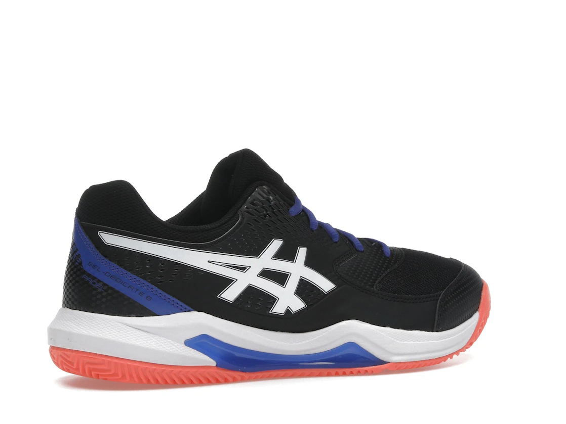ASICS Gel-Dedicate 8 Padel Black White